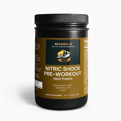 Nitric Shock Pre-Workout Powder (Fruit Punch)