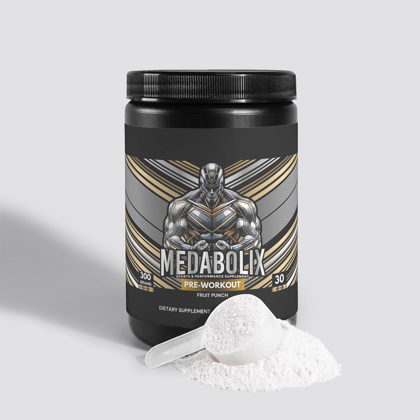 Nitric Shock Pre-Workout Powder (Fruit Punch)